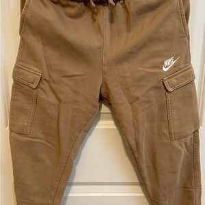Nike Tan Fleece Sweatpants